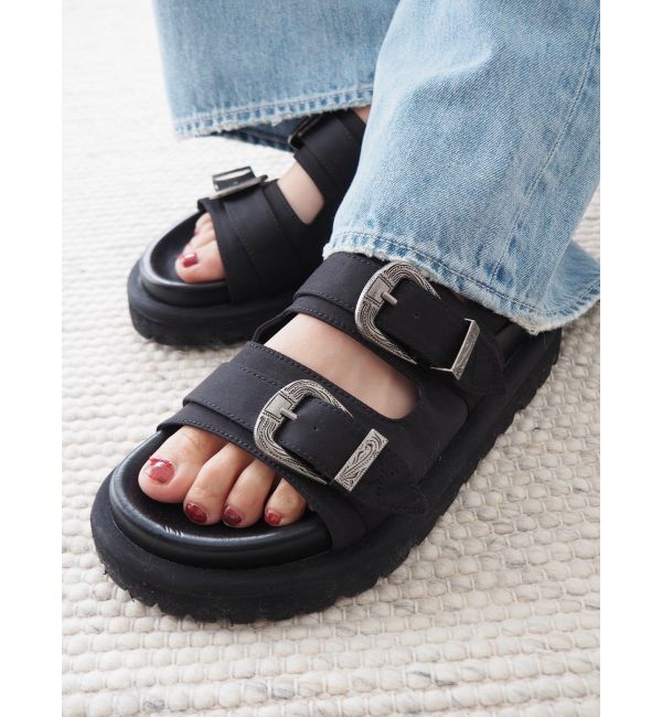 EVRIS「バックルナイロンスポーツサンダル」|サンダル|