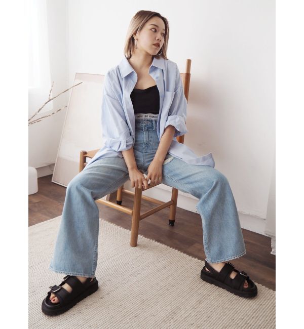 EVRIS「バックルナイロンスポーツサンダル」|サンダル|