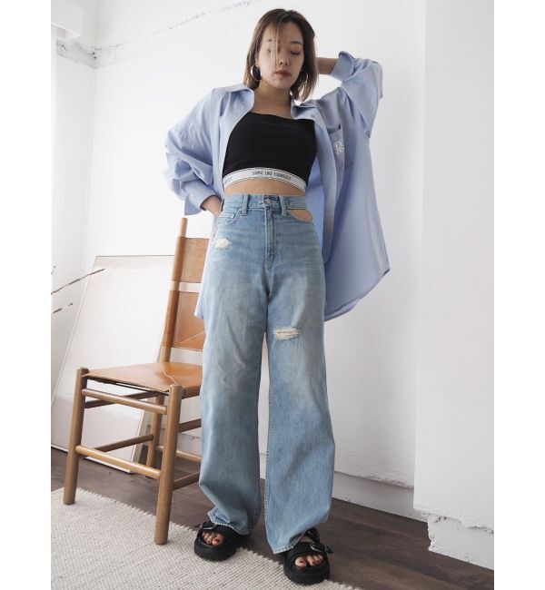 EVRIS「バックルナイロンスポーツサンダル」|サンダル|