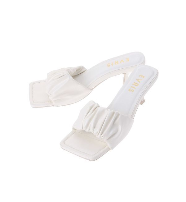 EVRIS「ギャザーサンダル」|サンダル|