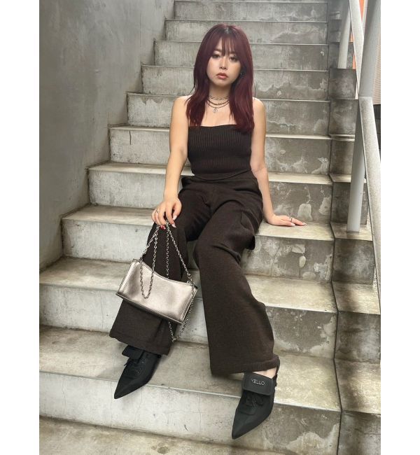 EVRIS「ニットカーゴパンツ【セットアップ着用可能】」|カーゴ|