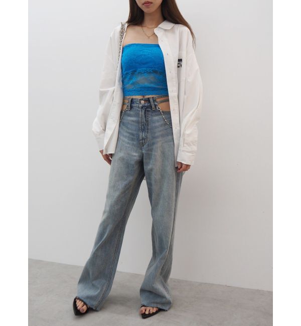 EVRIS「ワンポイントオーバーシャツ」|シャツ・ブラウス|