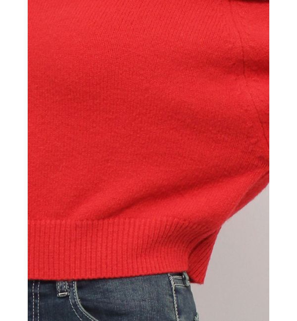 EVRIS「ツイストオフショルダーニットトップス」|ニット・セーター|