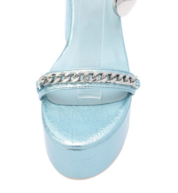 EVRIS「ハートモチーフストラップヒールサンダル」|サンダル|