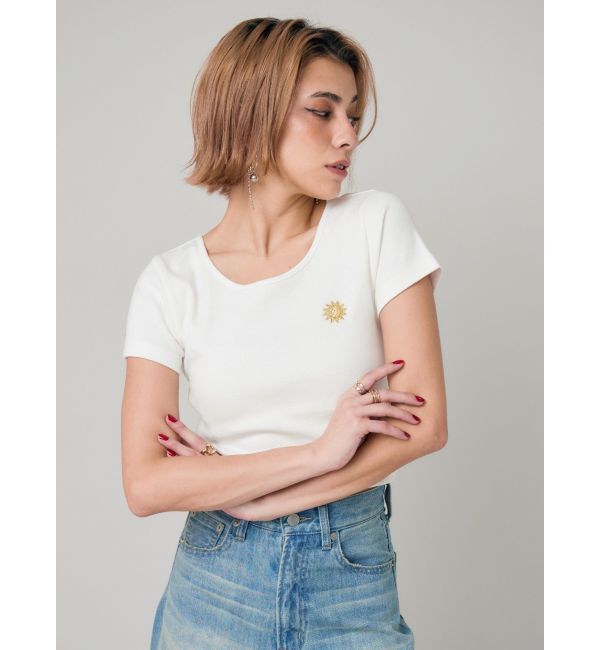 EVRIS「SUNNYショートTシャツ」|Tシャツ・カットソー|