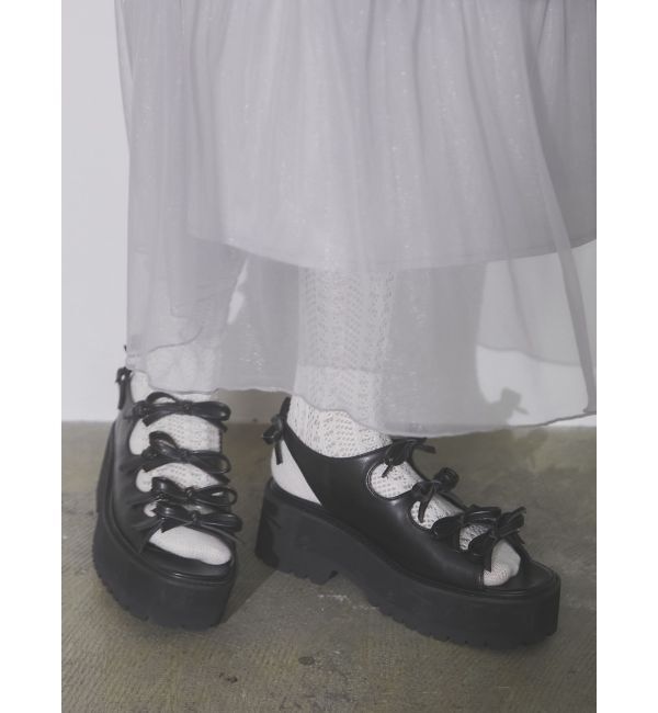 merry jenny「リボンベルトサンダル」|サンダル|