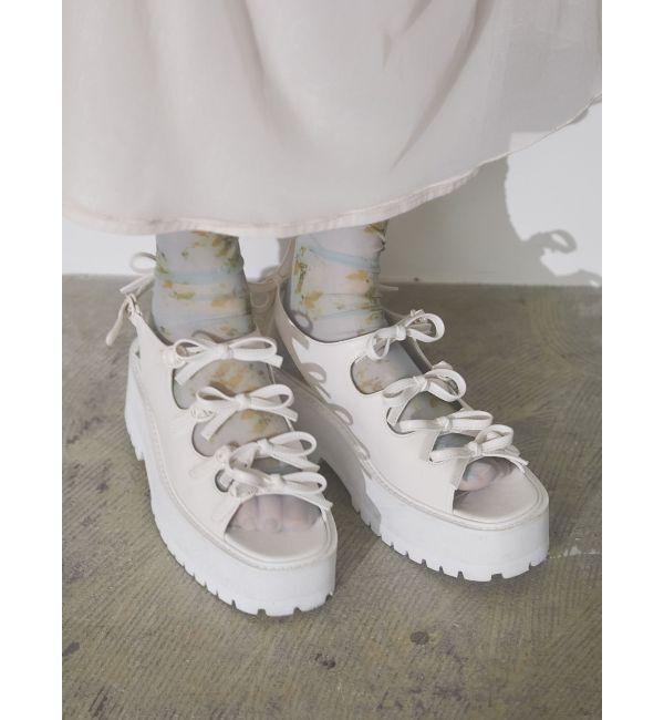 merry jenny「リボンベルトサンダル」|サンダル|