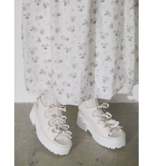 merry jenny「リボンベルトサンダル」|サンダル|