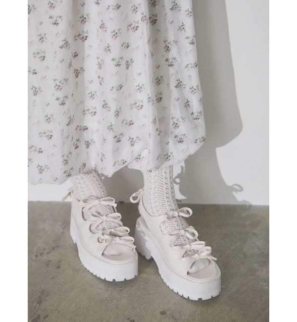 merry jenny「リボンベルトサンダル」|サンダル|