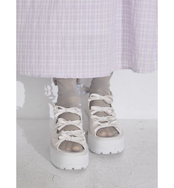 merry jenny「リボンベルトサンダル」|サンダル|