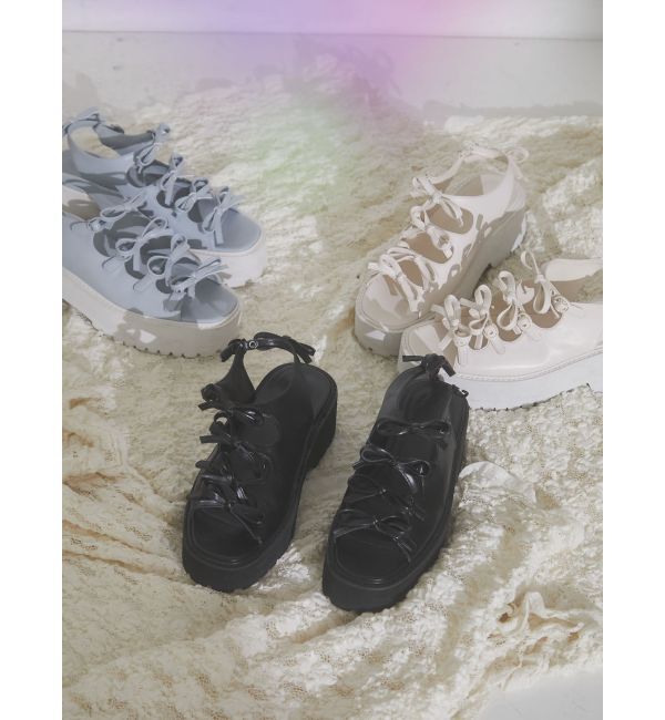 merry jenny「リボンベルトサンダル」|サンダル|