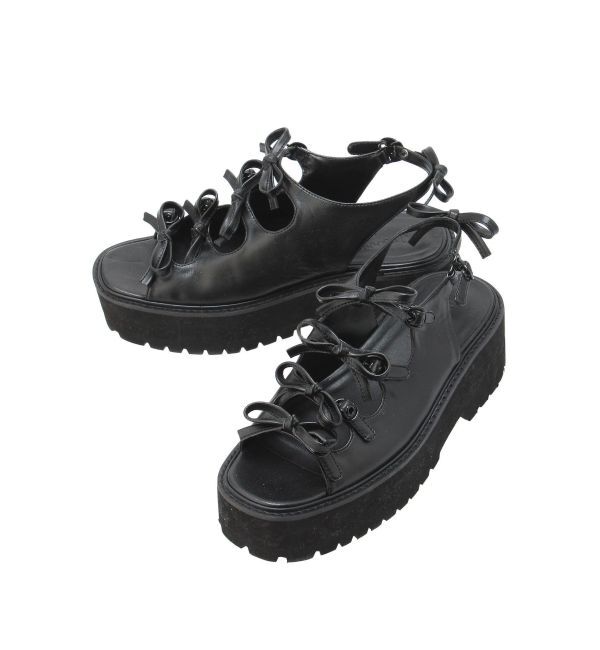 merry jenny「リボンベルトサンダル」|サンダル|