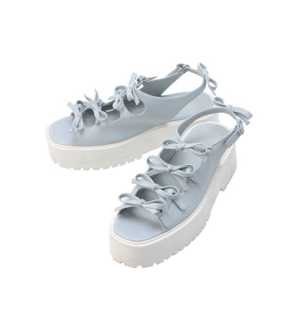 merry jenny「リボンベルトサンダル」|サンダル|