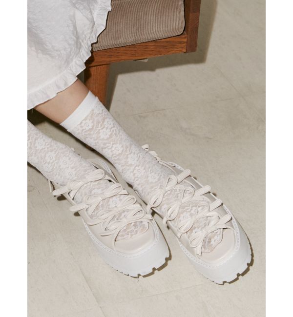 merry jenny「リボンベルトサンダル」|サンダル|