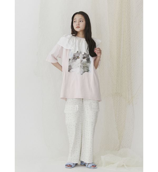 merry jenny「ギンガムcheckフリルサンダル」|サンダル|