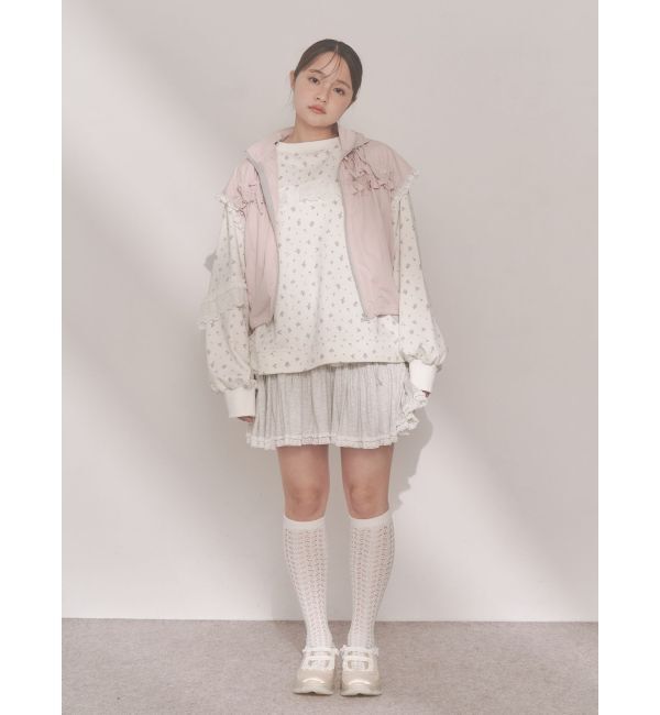 merry jenny「カットティアードミニスカート」|スカート|
