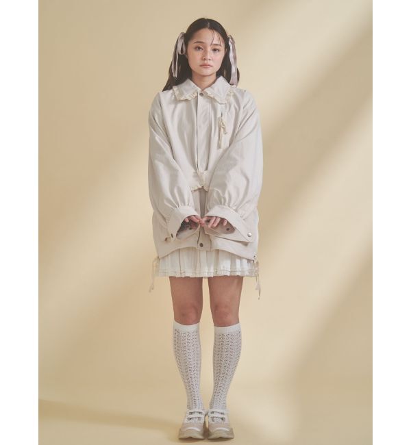 merry jenny「カットティアードミニスカート」|スカート|