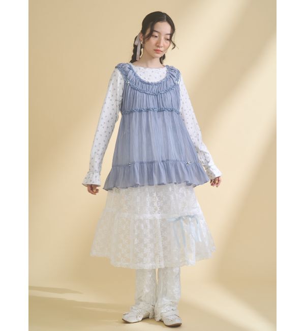 merry jenny「シアーレースフレアスカート」|その他|