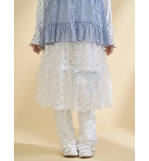 merry jenny「シアーレースフレアスカート」|その他|