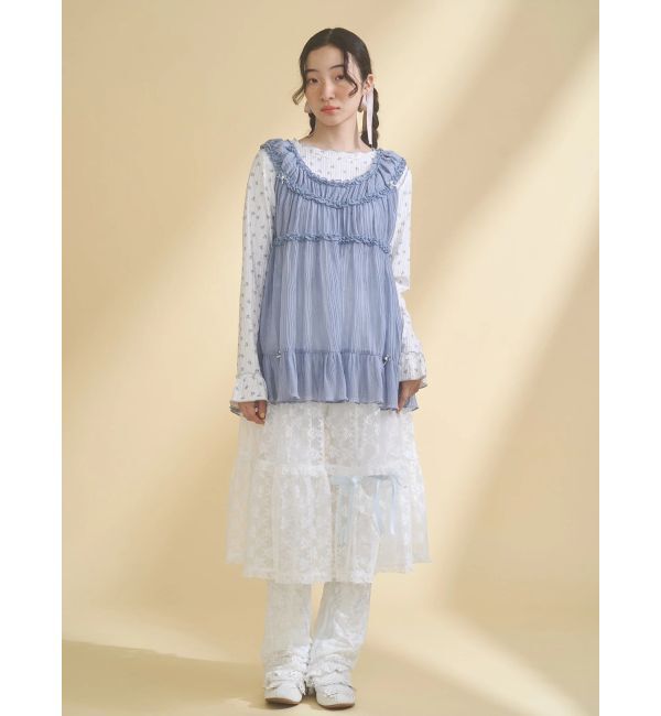merry jenny「シアーレースフレアスカート」|その他|