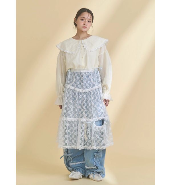 merry jenny「シアーレースフレアスカート」|その他|