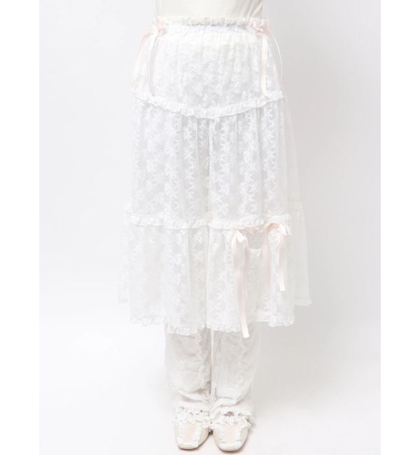 merry jenny「シアーレースフレアスカート」|その他|