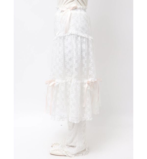 merry jenny「シアーレースフレアスカート」|その他|