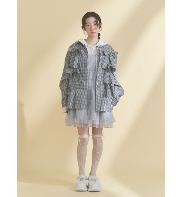 merry jenny「bon bon ribbon shirt」|シャツ・ブラウス|