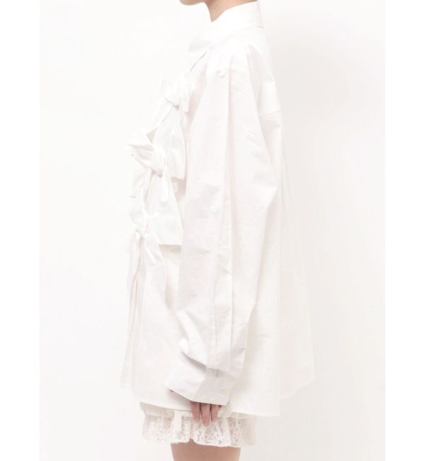 merry jenny「bon bon ribbon shirt」|シャツ・ブラウス|
