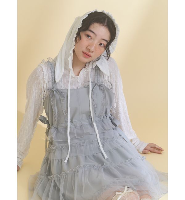 merry jenny「rabbitレースフードtops」|Tシャツ・カットソー|オフホワイト