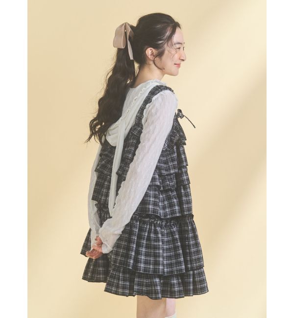 merry jenny「rabbitレースフードtops」|Tシャツ・カットソー|