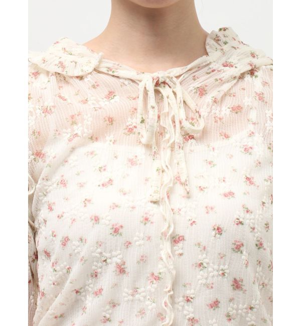 merry jenny「rabbitレースフードtops」|Tシャツ・カットソー|