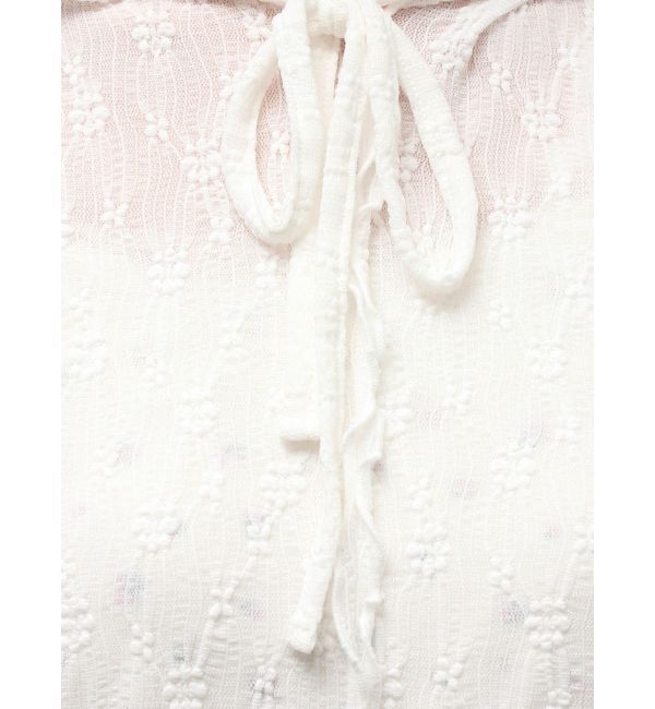 merry jenny「rabbitレースフードtops」|Tシャツ・カットソー|