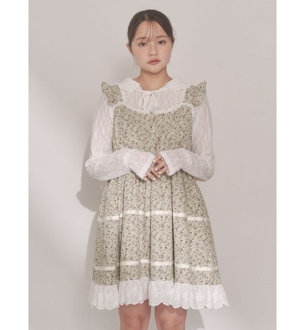 merry jenny「rabbitレースフードtops」|Tシャツ・カットソー|