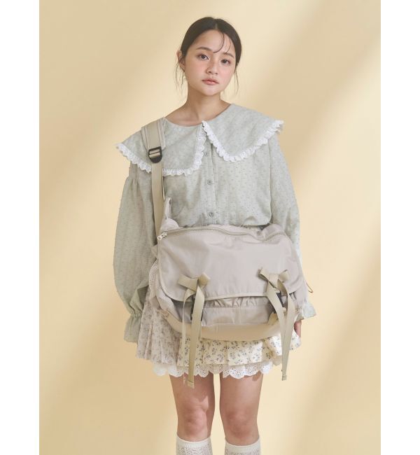merry jenny「ribbon messenger bag」|ショルダー・メッセンジャー|