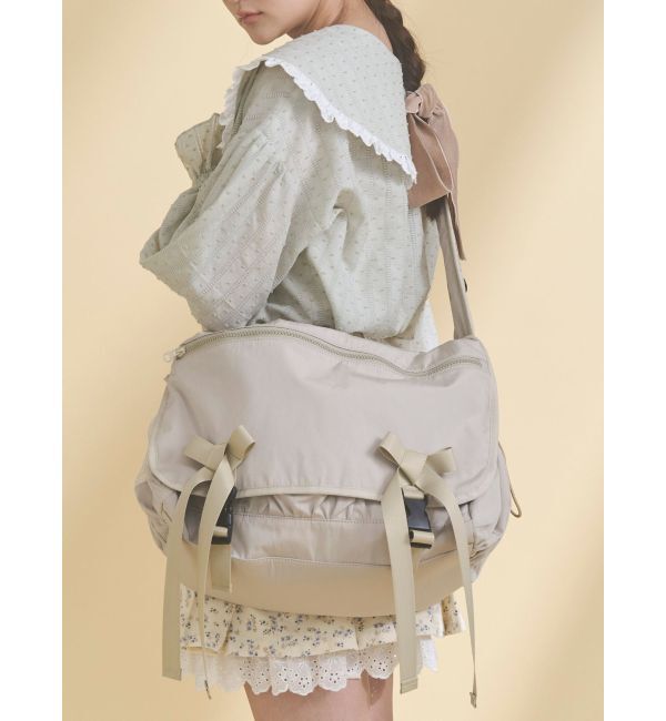 merry jenny「ribbon messenger bag」|ショルダー・メッセンジャー|