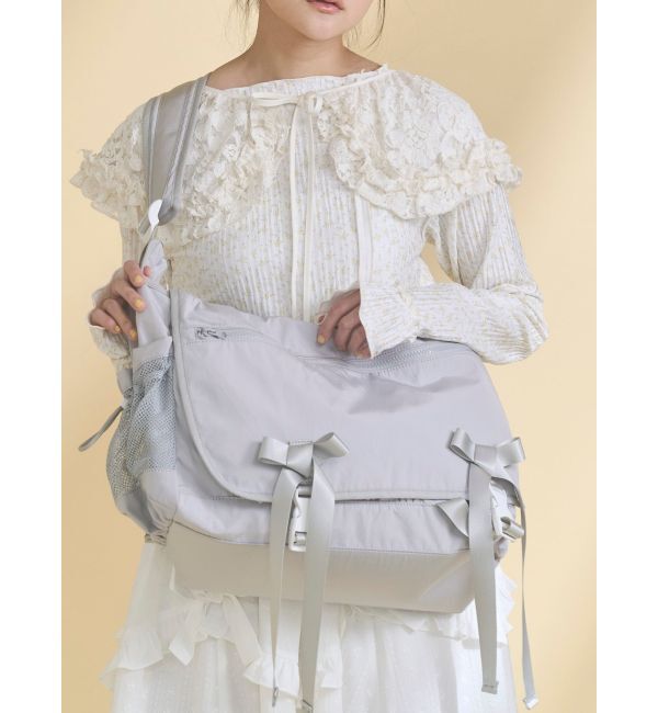 merry jenny「ribbon messenger bag」|ショルダー・メッセンジャー|