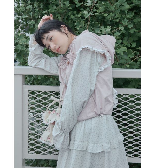 merry jenny「floral square pochette」|ショルダー・メッセンジャー|