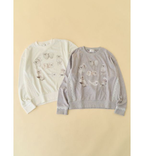 merry jenny「モコゾウいっぱいスウェット」|スウェット・ジャージ|