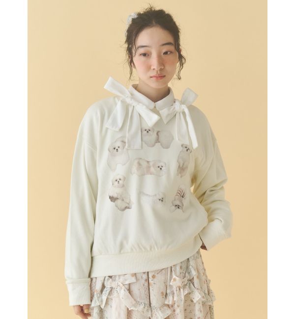 merry jenny「モコゾウいっぱいスウェット」|スウェット・ジャージ|