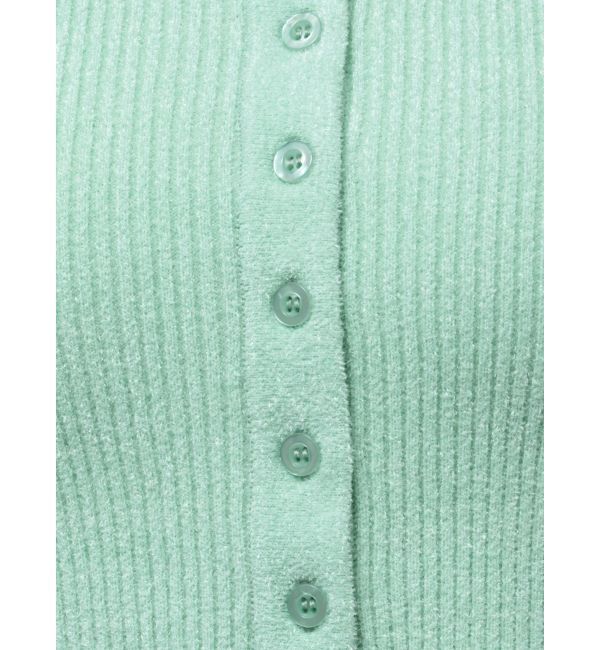 GYDA「ラメモールニットカーディガン」|カーディガン|