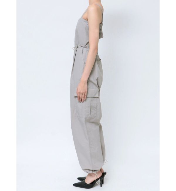 GYDA「フロントZIPパラシュートロンパース」|オールインワン|