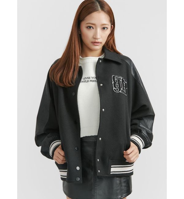 GYDA「DAMSEL BIG スタジャン」|ブルゾン・スタジャン|