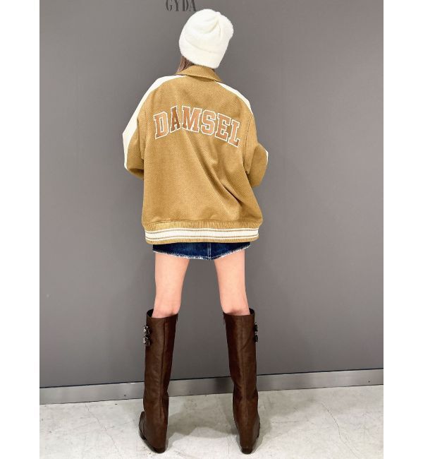 GYDA「DAMSEL BIG スタジャン」|ブルゾン・スタジャン|