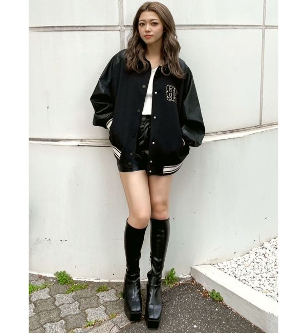 GYDA「DAMSEL BIG スタジャン」|ブルゾン・スタジャン|