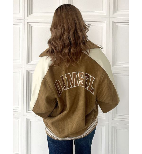 GYDA「DAMSEL BIG スタジャン」|ブルゾン・スタジャン|