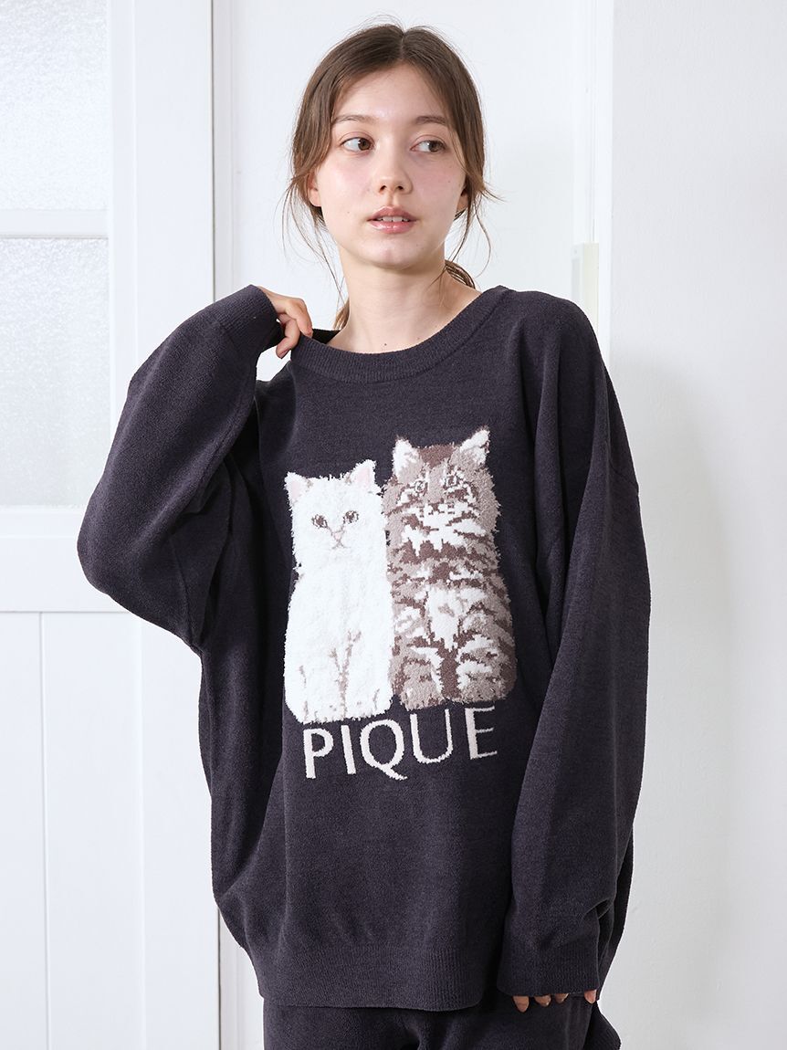 gelato pique ツインキャット ツインキャットジャガードプルオーバー（gelato pique）｜ルミネの