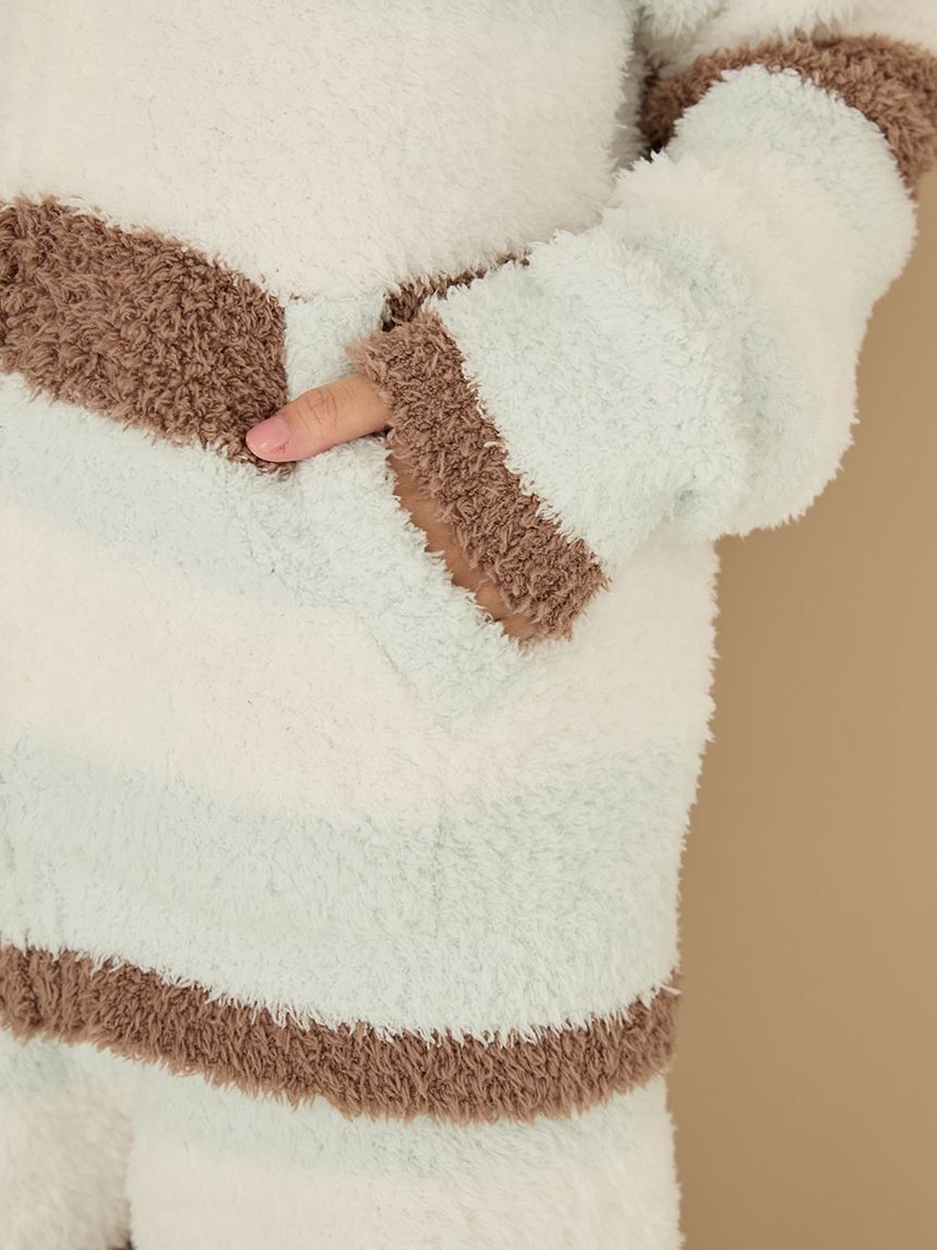 gelato pique「ジェラートランダムボーダーパーカ」|ルームウェア|