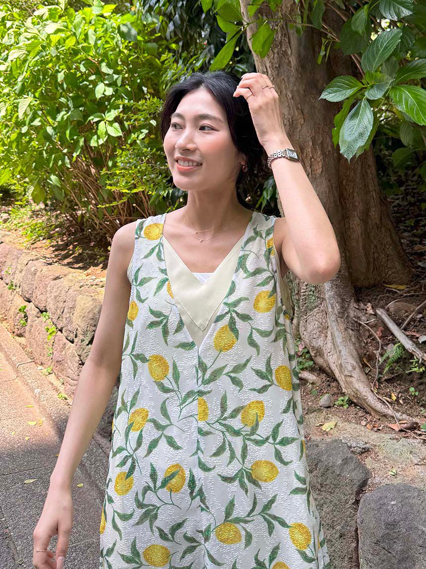 styling/「【styling/&times;KEITA MARUYAMA】シアージャガードワンピース」|ワンピース|