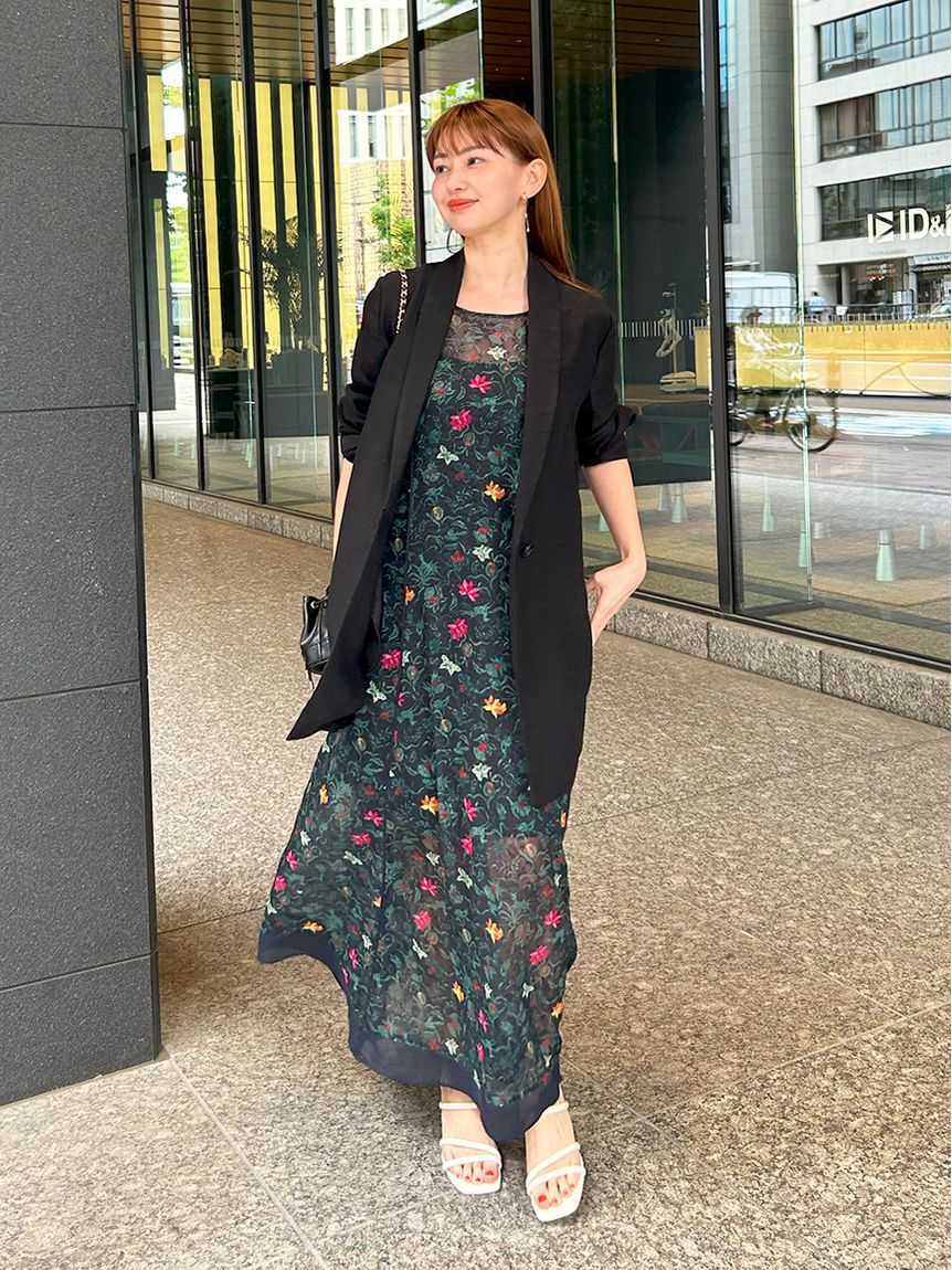 styling/「【styling/&times;KEITA MARUYAMA】シアージャガードワンピース」|ワンピース|